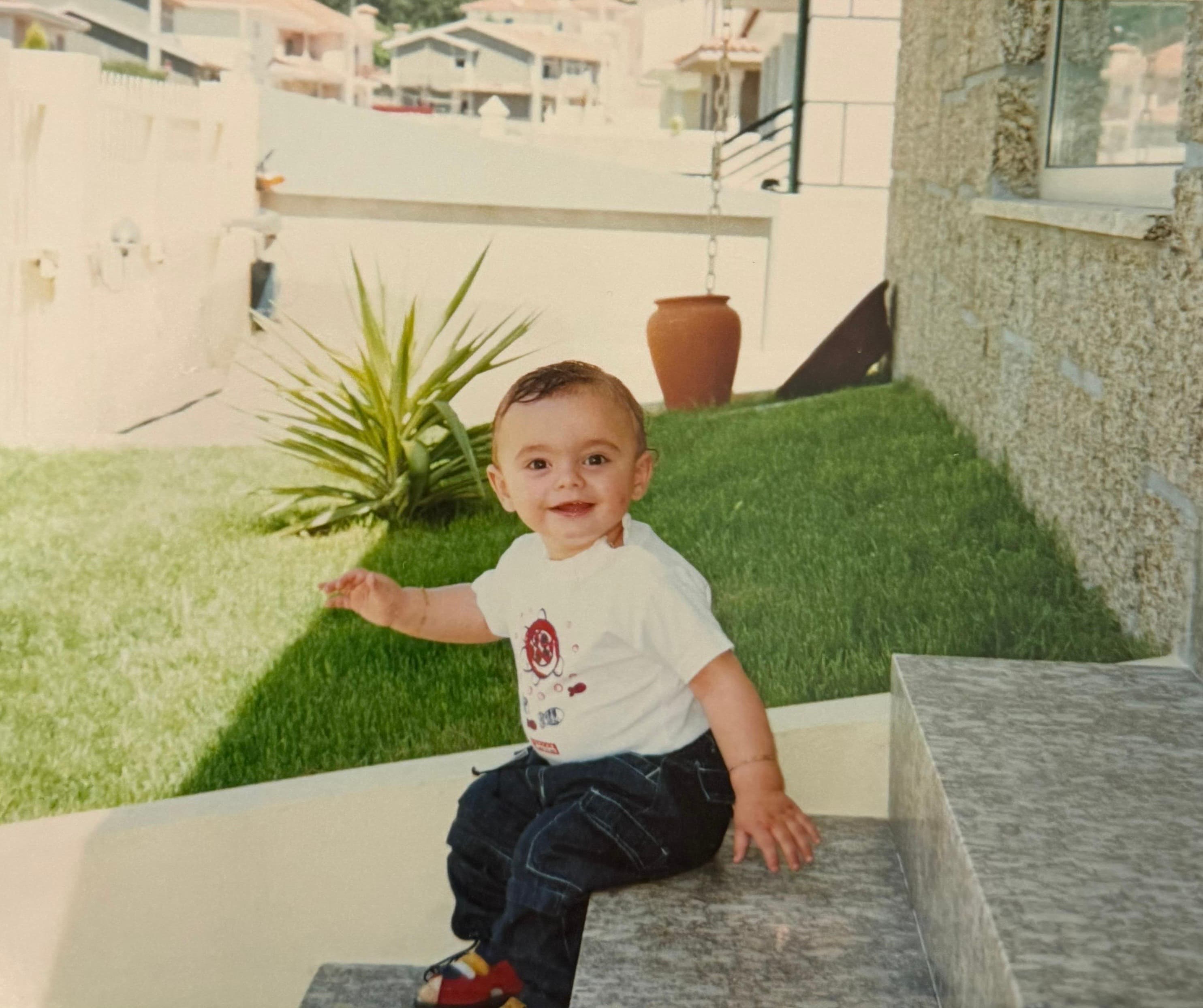 No dia do meu 1º aniversário